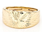 Pre-Owned 10k Yellow Gold Starburst Ring