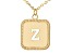 Pre-Owned 10k Yellow Gold Cut-Out Initial Z 18 Inch Necklace