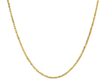 Picture of Pre-Owned 10k Yellow Gold Criss-Cross Link Chain