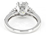 Pre-Owned Moissanite Platineve Ring 2.40ctw DEW.
