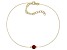 Pre-Owned Red Mahaleo® Ruby 10k Yellow Gold Bracelet .65ct