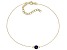 Pre-Owned Blue Sapphire 10k Yellow Gold Bracelet .57ct