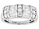 Pre-Owned Moissanite Platineve Ring 1.17ctw DEW