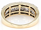 Pre-Owned White Diamond 10k Yellow Gold Band Ring 1.35ctw