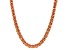 Pre-Owned 16"  Copper Byzantine Chain Necklace