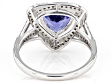 Pre-Owned Tanzanite Rhodium Over 14k White Gold Ring 2.25ctw