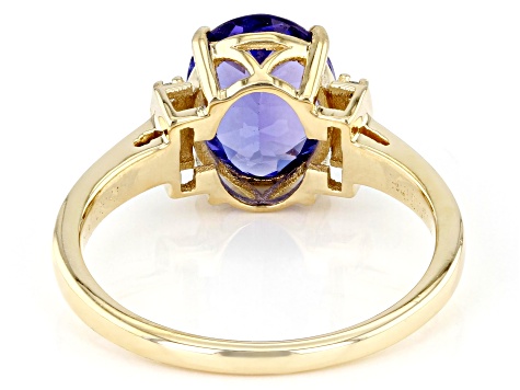 Pre-Owned Blue Tanzanite 14k Yellow Gold Ring 2.27ctw