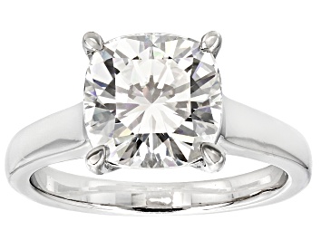 Picture of Pre-Owned Moissanite Platineve Ring 5.02ct DEW
