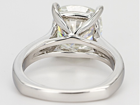 Pre-Owned Moissanite Platineve Ring 5.02ct DEW - P51486 | JTV.com