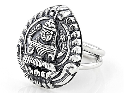 Pre-Owned Goddess Sterling Silver Ring