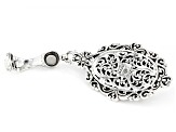 Pre-Owned White Mother-of-Pearl & Cultured Freshwater Pearl Silver Enhancer Pendant