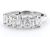 Pre-Owned Moissanite Platineve Band Ring.99ctw DEW.
