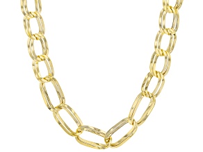 Pre-Owned 10K Yellow Gold Mirror Signora Necklace