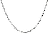 Pre-Owned Sterling Silver 3mm Diamond-Cut Wheat 20 Inch Chain