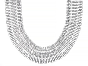 Pre-Owned Sterling Silver Multistrand 18 Inch Necklace