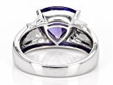 Pre-Owned Blue Tanzanite Rhodium Over 14K White Gold Ring 2.05ctw