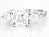 Pre-Owned Moissanite Platineve Ring 4.78ctw DEW.
