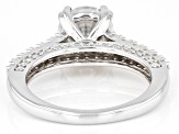Pre-Owned Moissanite Platineve Ring 2.64ctw DEW