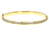Pre-Owned 10K Yellow Gold Glitter Bangle