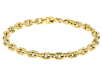 Picture of Pre-Owned 10k Yellow Gold Cable Link Bracelet