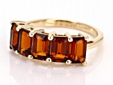 Pre-Owned Maderia Citrine 10k Yellow Gold Ring 0.59ctw
