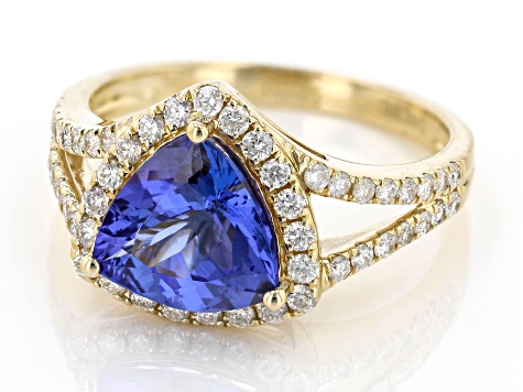 Pre-Owned Blue Tanzanite 14k Yellow Gold Ring 2.50ctw