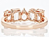 Pre-Owned Morganite 10k Rose Gold Ring 1.62ctw