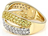 Pre-Owned Yellow Sapphire 14K Yellow Gold Ring 1.24ctw