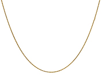 Picture of Pre-Owned 14k Yellow Gold 1mm 18 Inch Solid Rope Chain