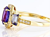 Pre-Owned Blue Tanzanite 14k Yellow Gold Ring 1.57ctw