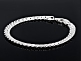 Pre-Owned Sterling Silver 6.1mm Cuban Link Bracelet