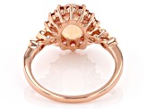 Pre-Owned Ethiopian Opal 10k Rose Gold Ring 1.39ctw