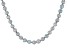 Pre-Owned Platinum Cultured Japanese Akoya Pearl Rhodium Over Sterling Silver 18 Inch Necklace