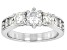 Pre-Owned Moissanite Platineve Ring 1.20ctw DEW.