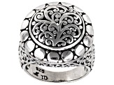 Pre-Owned Sterling Silver Filigree Ring