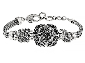 Pre-Owned Artisan Collection of Bali™ Sterling Silver Bracelet