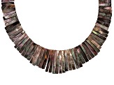 Pre-Owned Multi-Color Tahitian Mother-of Pearl Graduated Necklace