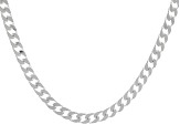 Pre-Owned Sterling Silver 4.5mm Cuban 20 Inch Chain