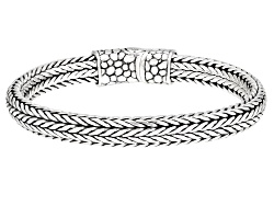 Pre-Owned Sterling Silver Bangle Bracelet