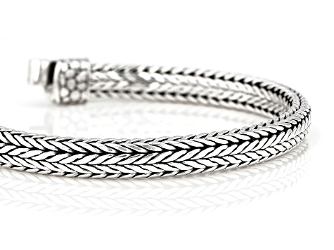 Pre-Owned Sterling Silver Bangle Bracelet