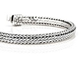 Pre-Owned Sterling Silver Bangle Bracelet