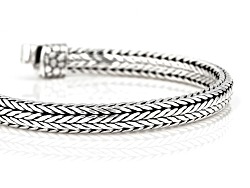 Pre-Owned Sterling Silver Bangle Bracelet