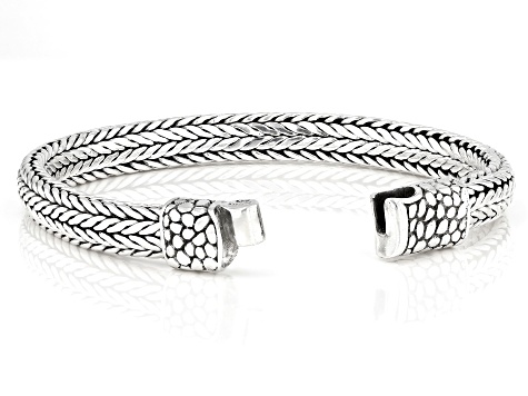Pre-Owned Sterling Silver Bangle Bracelet