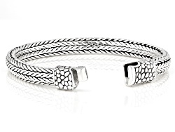 Pre-Owned Sterling Silver Bangle Bracelet