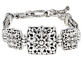 Pre-Owned Filigree Sterling Silver Bracelet