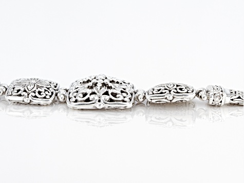 Pre-Owned Filigree Sterling Silver Bracelet