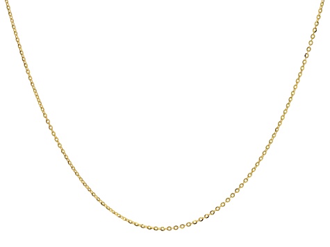 Pre-Owned 10k Yellow Gold 1.4mm Rolo Link 18 Inch Chain