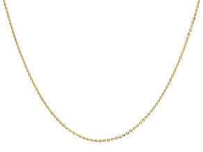 Pre-Owned 10k Yellow Gold 1.4mm Rolo Link 18 Inch Chain