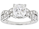 Pre-Owned Moissanite Platineve Engagement Ring 2.40ctw DEW