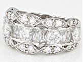 Pre-Owned Moissanite Platineve Ring 2.39ctw DEW